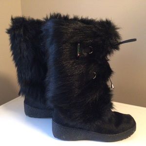 Pajar Scarlet Fur Black boots